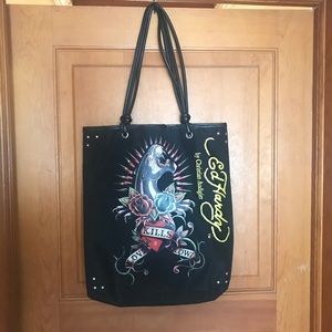 Ed hardy tote bag